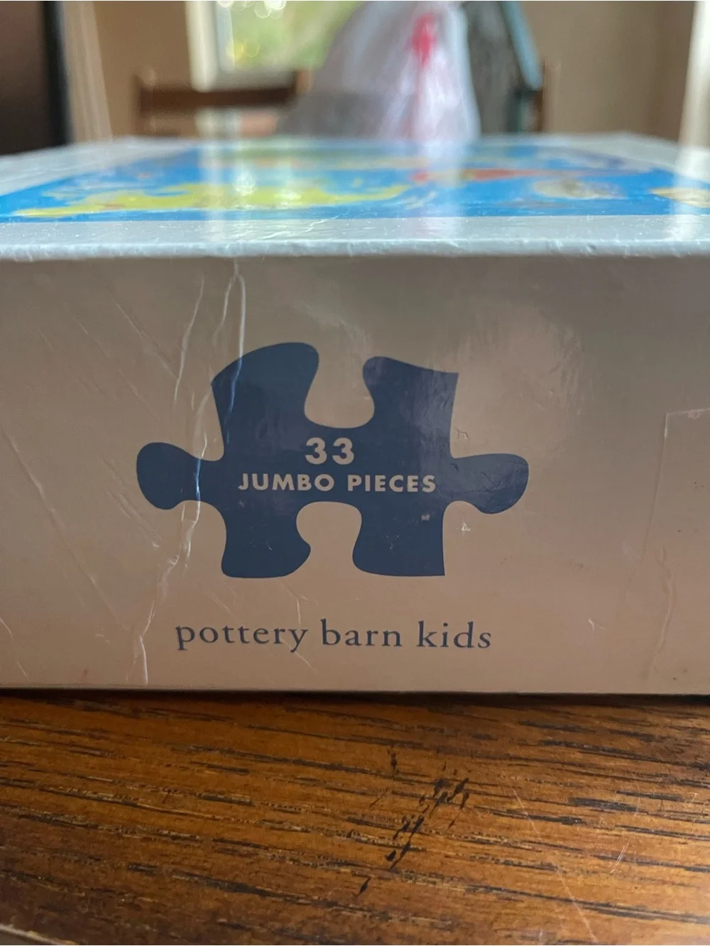 Pottery Barn Kids World Map Floor Puzzle Complete 33 Jumbo Pieces 2x3 Ft